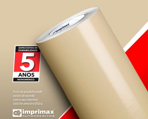 Adesivo Colormax Bege 50 cm de Largura - Imagem 2