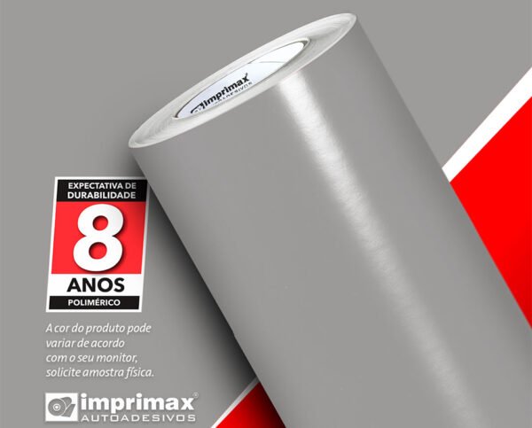 Adesivo Goldmax Cinza Claro 61 cm de Largura - Imagem 2