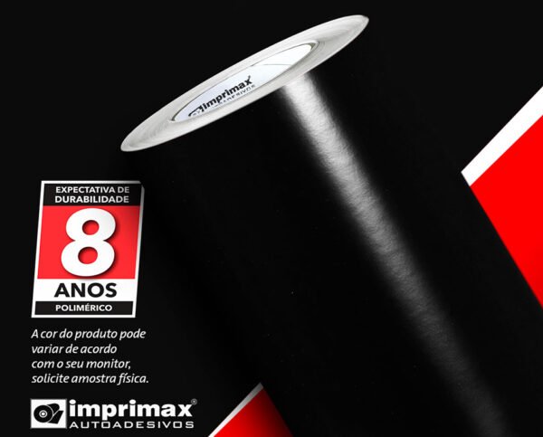 Adesivo Goldmax Preto 61 cm de Largura - Imagem 2