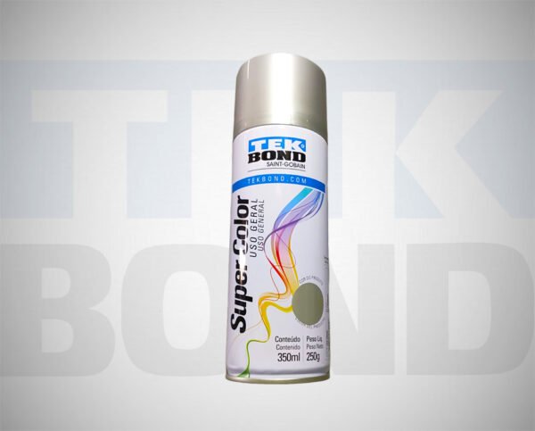 Tinta Spray Alumínio 350ml Tek Bond Super Color