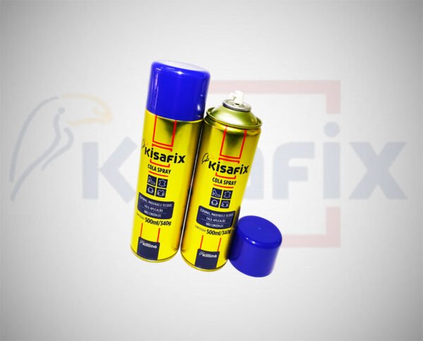 Cola de Contato Kisafix Spray Aerossol 500ml/340g - Image 4