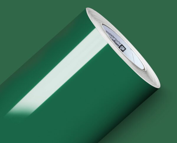 Adesivo Protect Gloss Verde Esmeralda com 1,40 mt de Largura