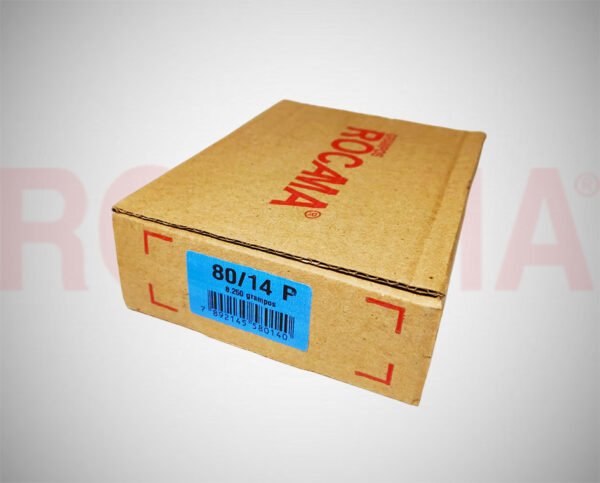 Grampo 80/14 Galvanizado Rocama Caixa com 8.250 grampos